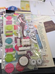 Large Mixed Lot Scrapbook Family Sayings, Expressions & Stickers