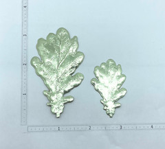 Die Cuts 3D Dresden Style Embossed Oak Leaf 12 Pieces Cardstock