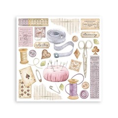 Stamperia Rub On Kit – Quiet Days, DFLRBX01