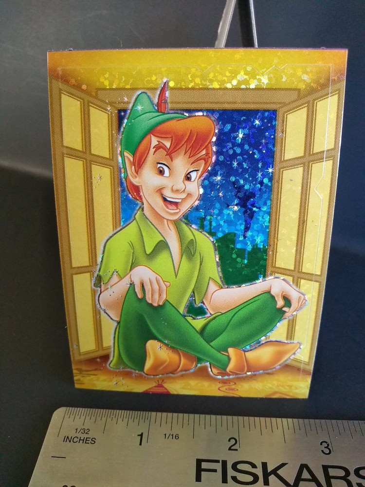 Disney Sticker PETER PAN Prism Vending Machine Sticker RARE HTF