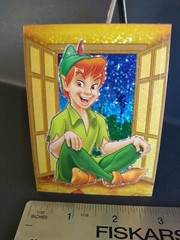 Disney Sticker PETER PAN Prism Vending Machine Sticker RARE HTF