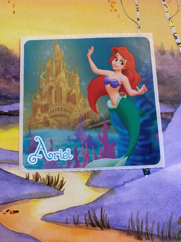 SmileMakers Mermaid Princess Ariel Sticker Mod 2.5” Inches