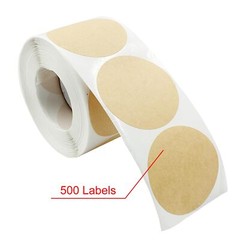 500 Pack 2″ Scratch Off Stikcers Round Adhesive Stickers for Baby Shower Wedding