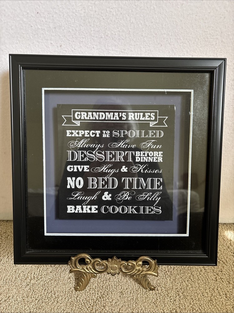 Black Shadowbox Scrapbooking. Glass Front.