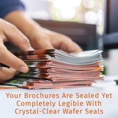 Versatile 1 Inch Clear Circle Labels – 5000 Seals for Gifts, Invitations & More