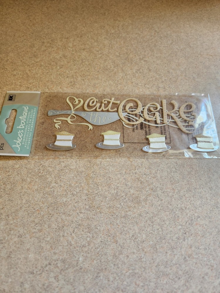 Jolee’s Boutique~Cut the Cake~Dimensional Stickers