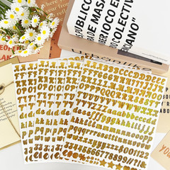 14 Sheets 1/2 Inch Small Glitter Cursive Letters Stickers, 2800 Pieces Sparkle V