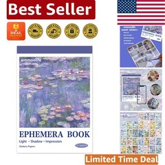 Impressionist Oil Painting Scrapbook Sticker Set – 537 Artful Journaling Pieces