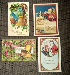 48 Vintage Inspired Holiday Postcards-EPHEMERAJunk Journal Supplies-Scrapbooking