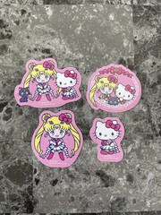 Bandai Sailor Moon X Sanrio Die-cut Stickers Japan Import Kawaii Cute Stickers