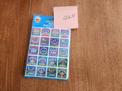 Carson Dellosa 220 Stickers Lot 11 sheets Smile God Loves You Christian