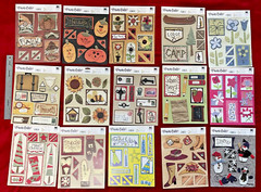 EK Success Fresh Cuts by Rebecca Sower; QVC 30 Sheets with Separate Themes