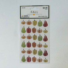 HOBBY LOBBY Paper Crafts Fall Themed Sticker Packs PUMPKINS +MORE 155 pieces