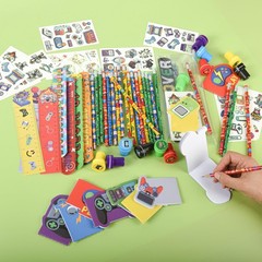 168Pcs Gifts Birthday Supplies Team Rewards Video game Pencils Pinata Goody S…