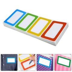 150 Pcs Labels for School Supplies Colorful Stickers Name Badge Index Tabs