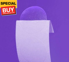 Clear Seal Sticker Envelope Seals 1.5 inch Round Circle Wafer Labels (1.5 inch R
