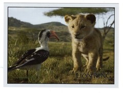 Disney Movie Club Promo Lot – 3-D Card, Stickers, Lion King Lithograph