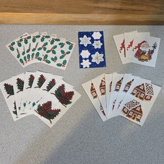 Vintage Christmas Sticker Lot – Sandylion, Mrs. Grossman’s, Provo Craft