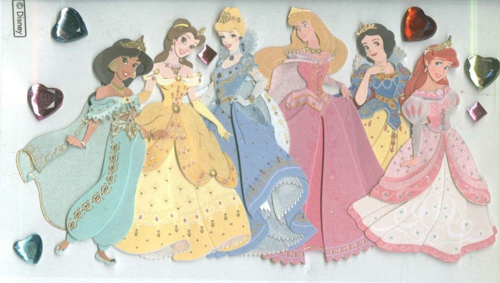 DISNEY PRINCESS Cinderella Snow White Ariel Belle Aurora Tiana Rapunzel Jasmine