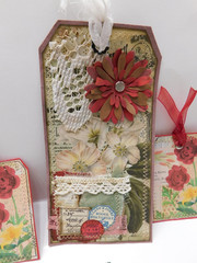 Junk Journal Ephemera Tag Set Handmade Journals Scrapbooking Diary Vtg Style D