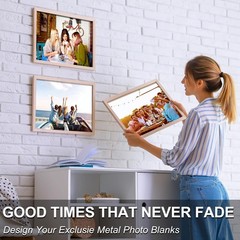 10 Pcs 10»x12» Aluminum Sublimation Metal Photo Blanks, Metal Sublimation B…