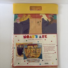 Vintage 1995 Mrs. Grossman Stickers Reusable Vinyl Cling Set – Noah’s Ark Bible