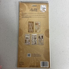 Tim Holtz Idea-ology Salvage Stickers FRENCH INDUSTRIAL 100% Complete 5 Pages
