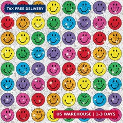 Colorful Sparkle Smiles Stickers Value Pack (1300 Stickers)