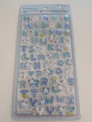 Sanrio BONBON DROP Seal moji Sticker Set 8pcs Hello Kitty Kuromi Japan Rare