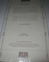 PSX Design Stickers – Winter Village – Dated 2002 – New Package