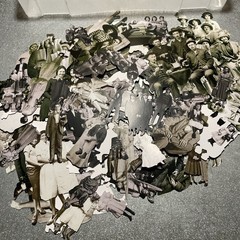 Tim Holtz Paper Dolls, Die Cut Vintage Photographic Images with plastic case