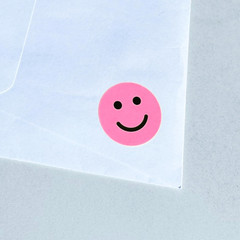 600 Pieces, 1 Inch – Smiling Happy Smile Face Stickers for Reward – 6 Colors