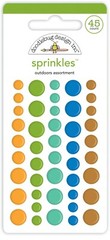Crafts Doodlebug Sprinkles Puffy Outdoors Dots Green Blue Brown Sizes