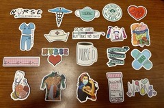 Future Nurse/Healthcare Stickers Set Of 20