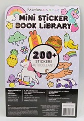 Brand New Set Of 4 Fashion Angels Super Cute Mini Sticker Book Library 200+