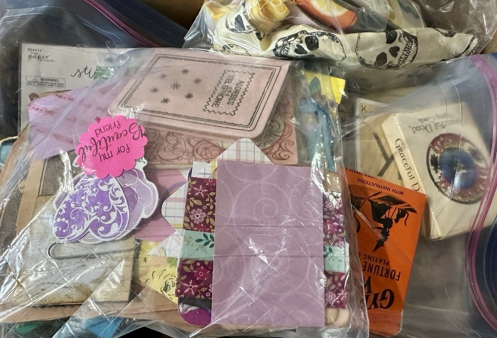 Scrapbook Craft Junk Journal Huge Mixed LOT Playing Cards Vtg Paper Ephemera 9lb