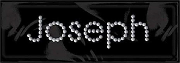 Rhinestone Name Scrapbook & Paper Craft Stickers – Joseph – Me & My Big Ideas