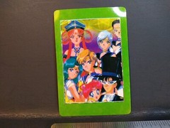 Vintage Stickers Sailor Moon Prism Vending Machine Sticker Card Manga VTG 90s