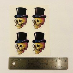 RETRO STICKER LOT Black Cat Witch Dracula Moth Vampire Skull NEW