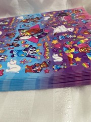 Vintage JUMBO Lisa Frank Sticker Sheet