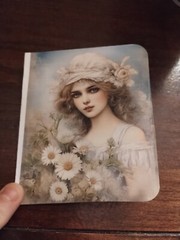 Cute Mini Daisy Journal Cover Junk Journal Scrapbook USA