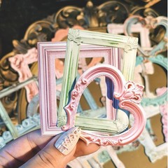 100 Pcs Vintage Frame Decorative Stickers – Scrapbooking Supplies for Planner…