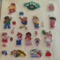 80s Sticker Collection-Gremlins, Ninja Turtles, Daffy, Cabbage Patch, 🌈 Bright