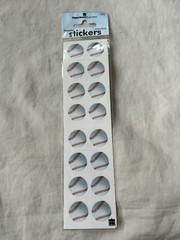 Paper House Productions Sticky Pix Stickers Baseball New in Package