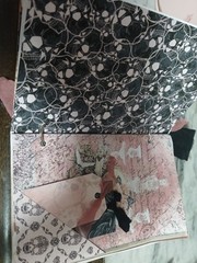 Gothic Love Junk Journal Scrapbook USA Seller