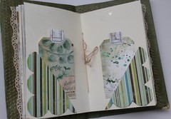 Handmade «Green Garden» Themed Album/Journal