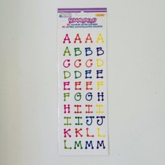 Memories Forever Scrapbooking Lollipop Letter Stickers