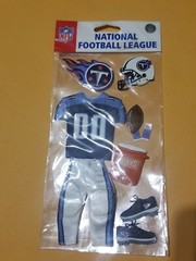 Tennessee Titans Uniform Dimensional NFL scrapbook stickers EK Success