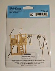 Jolees Boutique Dimensional Yellow Swing Set Tree House EK Success