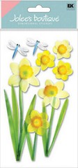U Choose💋Flower Scrapbook Stickers Jolee’s Paper House Crafts Rose Daisy Floral